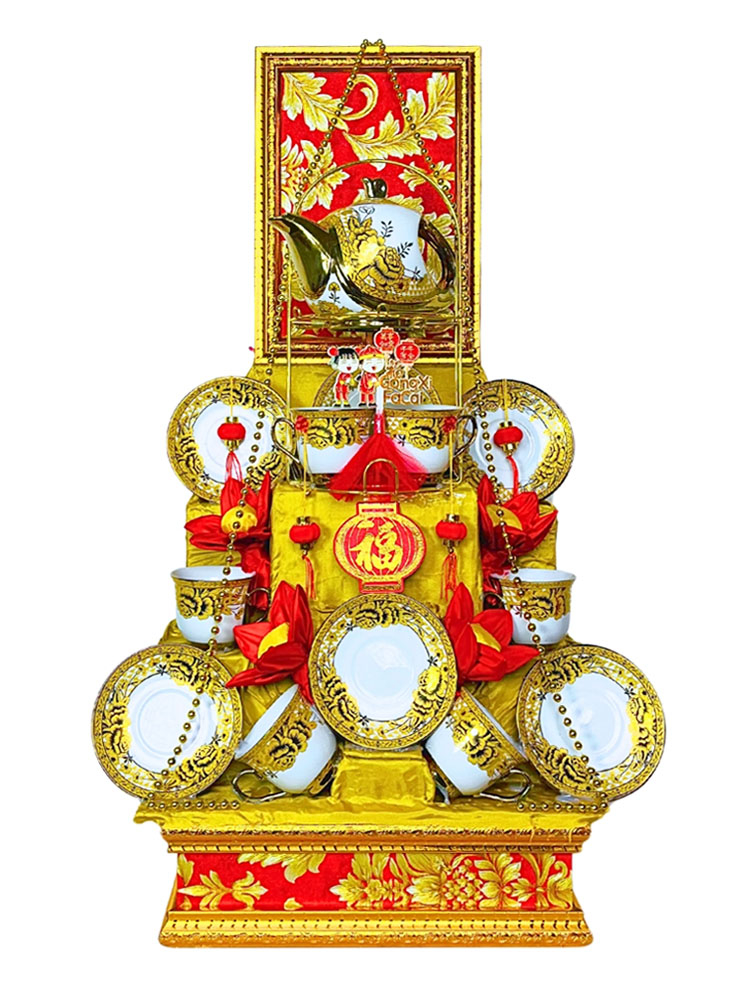 parcel imlek 07 - parcel red crystal - harga parcel imlek 2025 jakarta depok karawang