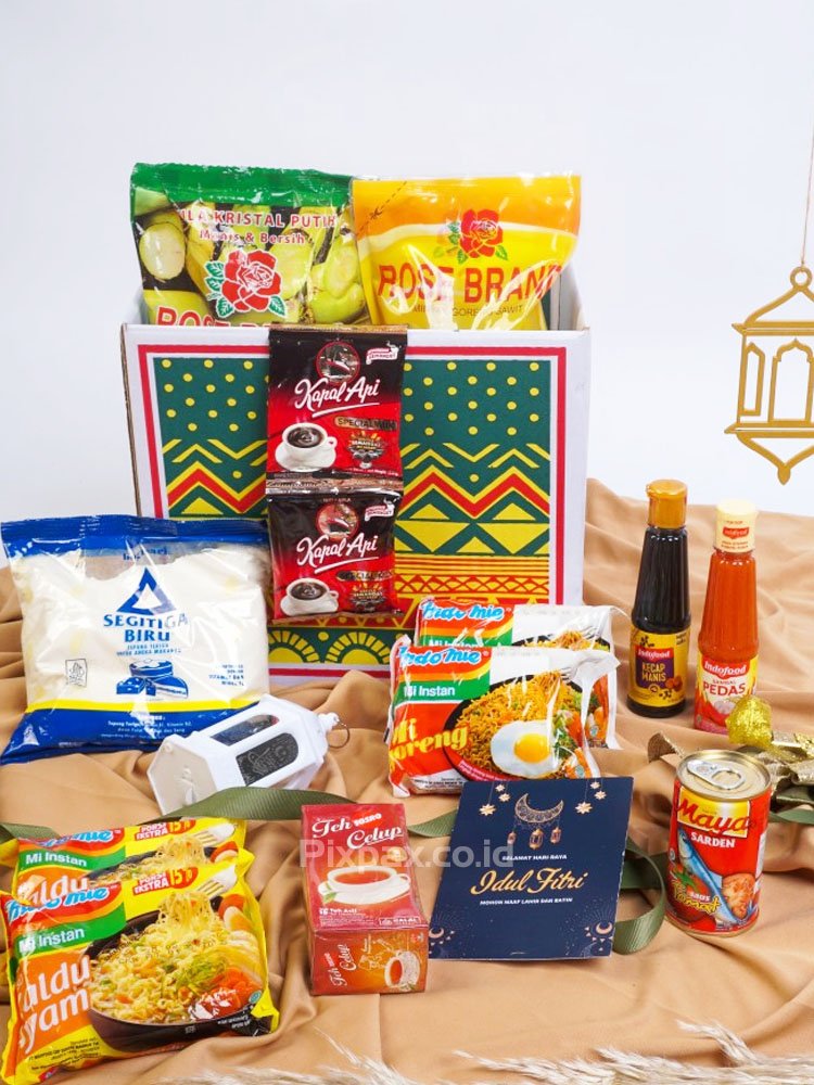 hs04b - hampers reguler - toko paket sembako lebaran bekasi jakarta bogor tangerang